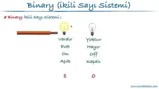 01 - Binary - ikili Sayı Sistemi -1