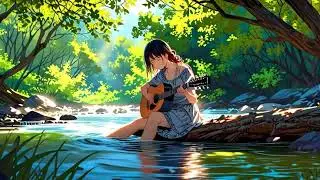Acoustic Chill Vibes 🌿 | Relax by the River with Soothing Guitar Music | 