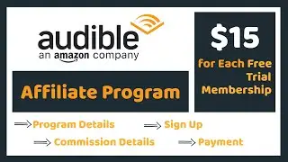 Audible Affiliate Program [2026] | Earn Money from Audible