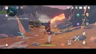 Genshin Impact Mobile Gameplay | Genshin impect | in low end device new gameplay low graphics 