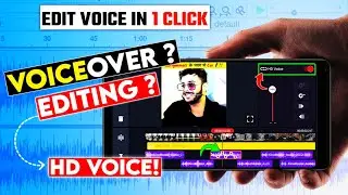 How To Edit Voice For Youtube Videos | How To Record Voice Professionaly On Mobile
