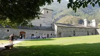 CASTELLO DI ISSOGNE Valle d'Aosta  4k