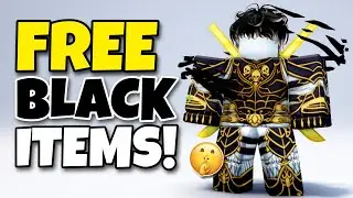 HURRY! GET 35+ FREE BLACK ITEMS ON ROBLOX & PROMO CODES (2026) 🔥