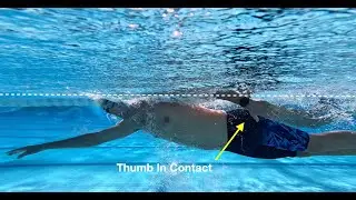 Should I Brush My Thumb Past My Leg ? - Freestyle Swimming - Video Analysis