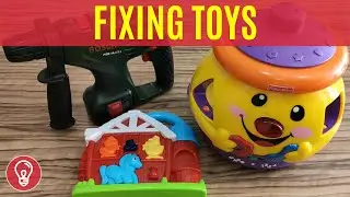 How We Fix Toys In Our Village For Our Kids