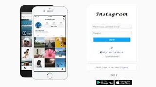 Instagram Homepage design in html and css step by step with source code | Code Ground
