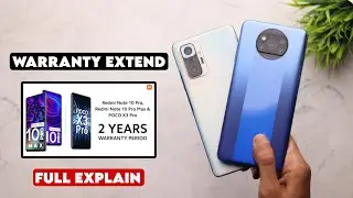 OMG 😮 Xiaomi 1 Years Warranty Extend Ft. Poco X3 Pro & Redmi Note 10 Pro Full Details In Hindi
