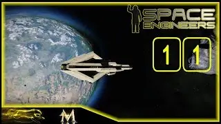 Space Engineers Survival - Episode 11 - Crashing! Then Going to Space in the Retile!