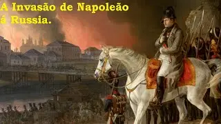A invasão de Napoleão a Russia.
