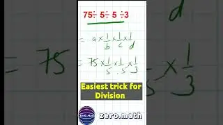 how to divide #maths #mathtricks #division #shorts #howto