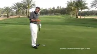 Putting - Aim With Shoulders