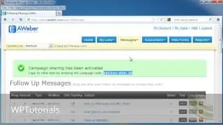 How To Use The Aweber Campaign Sharing