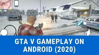 GTA V ANDROID GAMEPLAY 2020