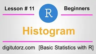 how to make Histogram in R | R code for Histogram | R tutorials For beginners | digitutorz |R studio