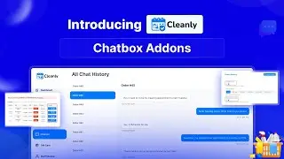 Cleanly Chatbox Addon | Real-Time Messaging for Cleaning Businesses