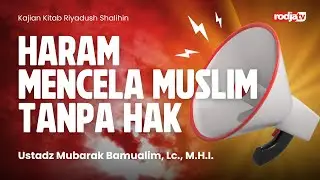 Kitab Riyadhus Shalihin: Hadits 1559-1562 - Ustadz Dr. Mubarak Bamualim, Lc., M.H.I.