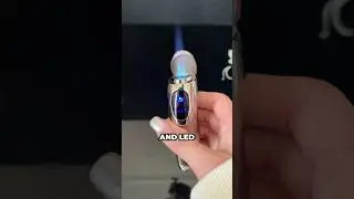 Triple Blue Flame Lighter 🔥✨ #shorts