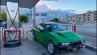 Охлаждение! Выехали на дорогу! E36 с VQ30DET!
