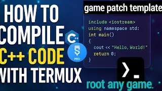 Sketchware + Termux: How to Compile C++ & Inject Game Mods panel scarch repless code