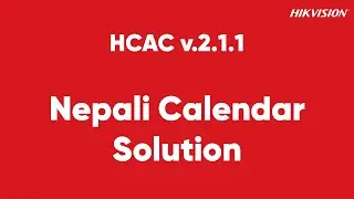 HCAC v.2.1.1 Nepali Calendar issue Solution Video
