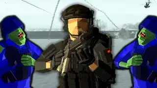Attacking the Infected Aircraft Carrier | Ravenfield