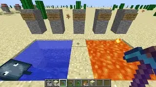 Enchanting Tutorial 9 - Aqua Affinity, Mining Under Water and Lava  - MCinstructabuilds