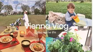 Viyana’da yaşam 🌺 Prater’de piknik, biraz market alışverişi ve balkonumu çiçeklendiriyorum