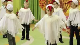 Танец журавлей на Празднике Осени