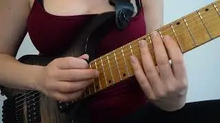Two fingers tapping lick (advanced)