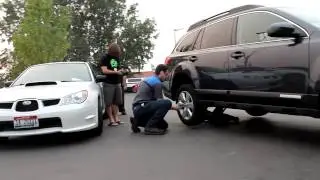 Tire Change Race at IDS/LMS Meet 2012