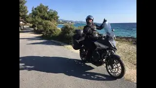 Silk Road On A Honda NC 750 X 🇬🇷🇦🇹🇷🇸🇭🇺🇲🇰 Motorcycle (Part 1). Шелковый Путь На Мотоцикле