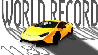 I got a WORLD RECORD in YellowSupersport - 11.80