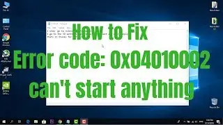 Nvidia Now Fix Error code: 0x04010002 can't start anything