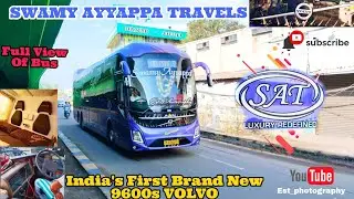 SWAMY AYYAPPA'S BRAND NEW INDIA'S FIRST 9600 VOLVO | Coimbatore 🔁 Hydrabad @estphotography3839