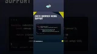 Javascript, Check Browser WebGL Support 