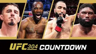 UFC 304 Countdown＜日本語字幕付＞：エドワーズとムハメドがウェルター級王座戦、アスピナルとブレイズがヘビー級暫定王座をかけて激突❗️
