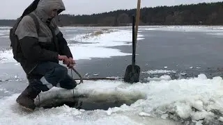 ЗИМНЯЯ РЫБАЛКА 2023!Ловим щуку сетками!