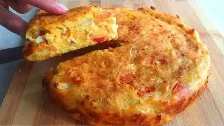 I can't stop cooking these zucchini and potatoes❗️ Easy, healthy and very tasty recipe