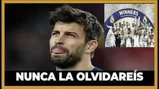 PIQUÉ, I REMIND YOU OF THE REACTIONS OF THE ANTI-MADRIDISTAS TO REAL MADRID'S 14 CHAMPIONSHIPS