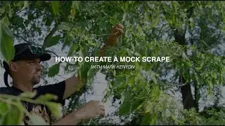 Whitetail Hunting Tips From MeatEater's Back 40: How To Make a Mock Scrape