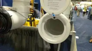 Laundry Jet IBS 2017 - vacuum laundry chute