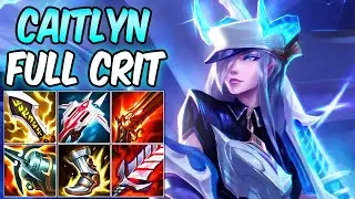FULL CRIT CAITLYN | ADC Build & Runes | DRX CAITLYN GAMEPLAY | League of Legends