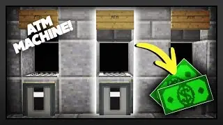 Minecraft - How Make An ATM Machine