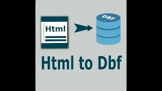 Html to Dbf
