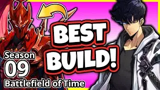 IGRIS - BATTLEFIELD OF TIME BEST BUILD GUIDE! SEASON 9 [Solo Leveling: Arise]