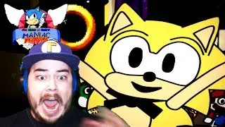 ORIGIN SONIC WANTS TO BITE ME?! | Five Nights at Sonic's: Maniac Mania (Part 5)