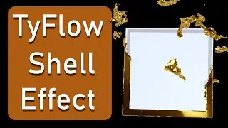 TyFlow Shell Disintegrate Reveal