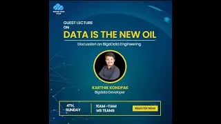 TRIDAY__3.0 Day 2 Guest Lecture on Data is the new Oil by Karthik Kondpak