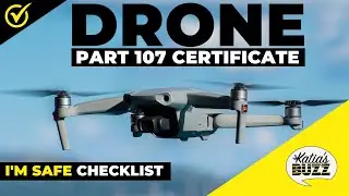 Drone Pilot Part 107 IMSAFE Checklist 🐝