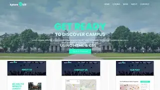 Full Responsive Multi Page Website Using HTML, CSS and JavaScript. | Website Design Step by Step |
